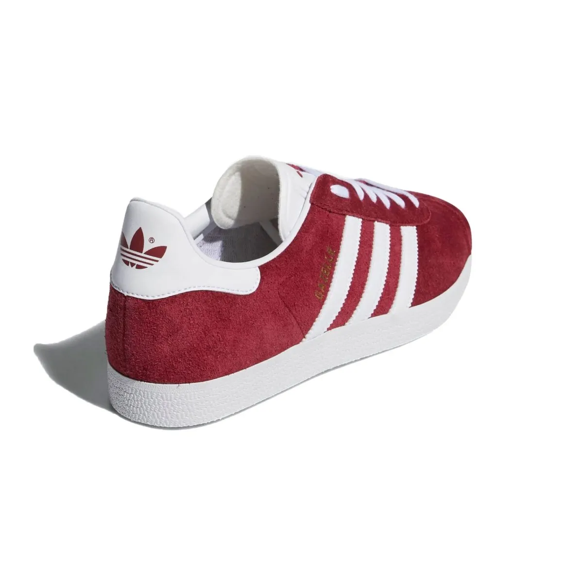 Adidas Men's Gazelle Burgundy/White