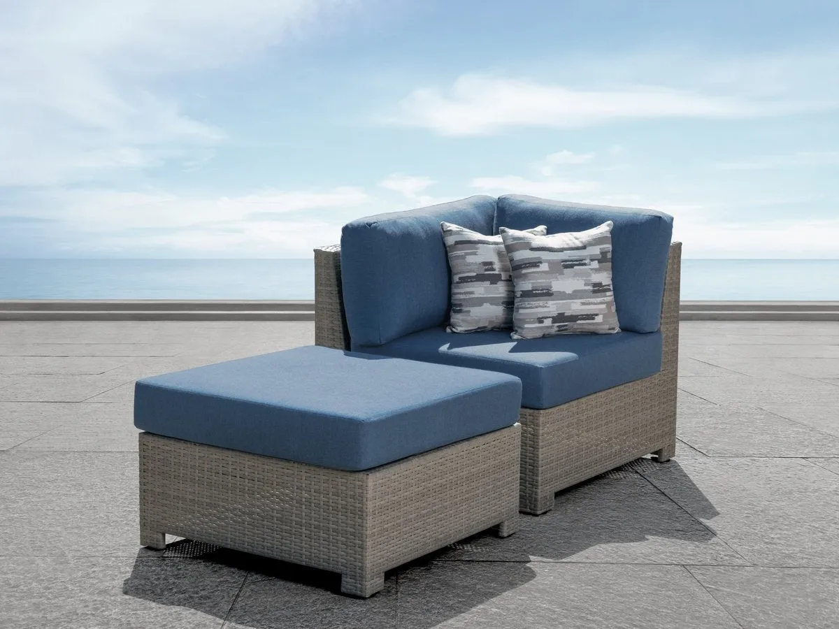 Belmont™ Modular Sectional Corner Chair   Ottoman Set