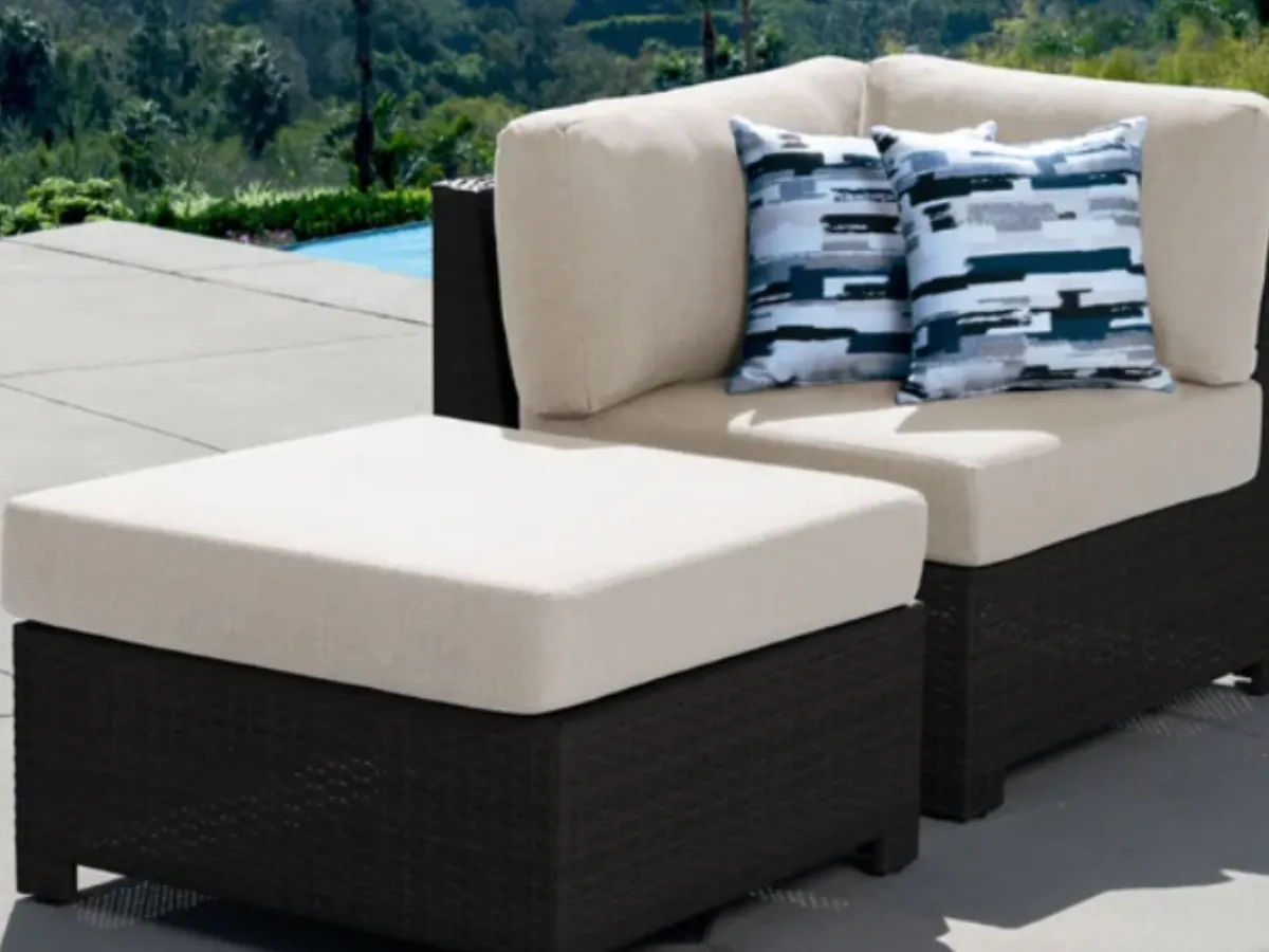 Belmont™ Modular Sectional Corner Chair   Ottoman Set