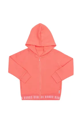 Bonds Logo Fleece Hoodie - Salmon Dance