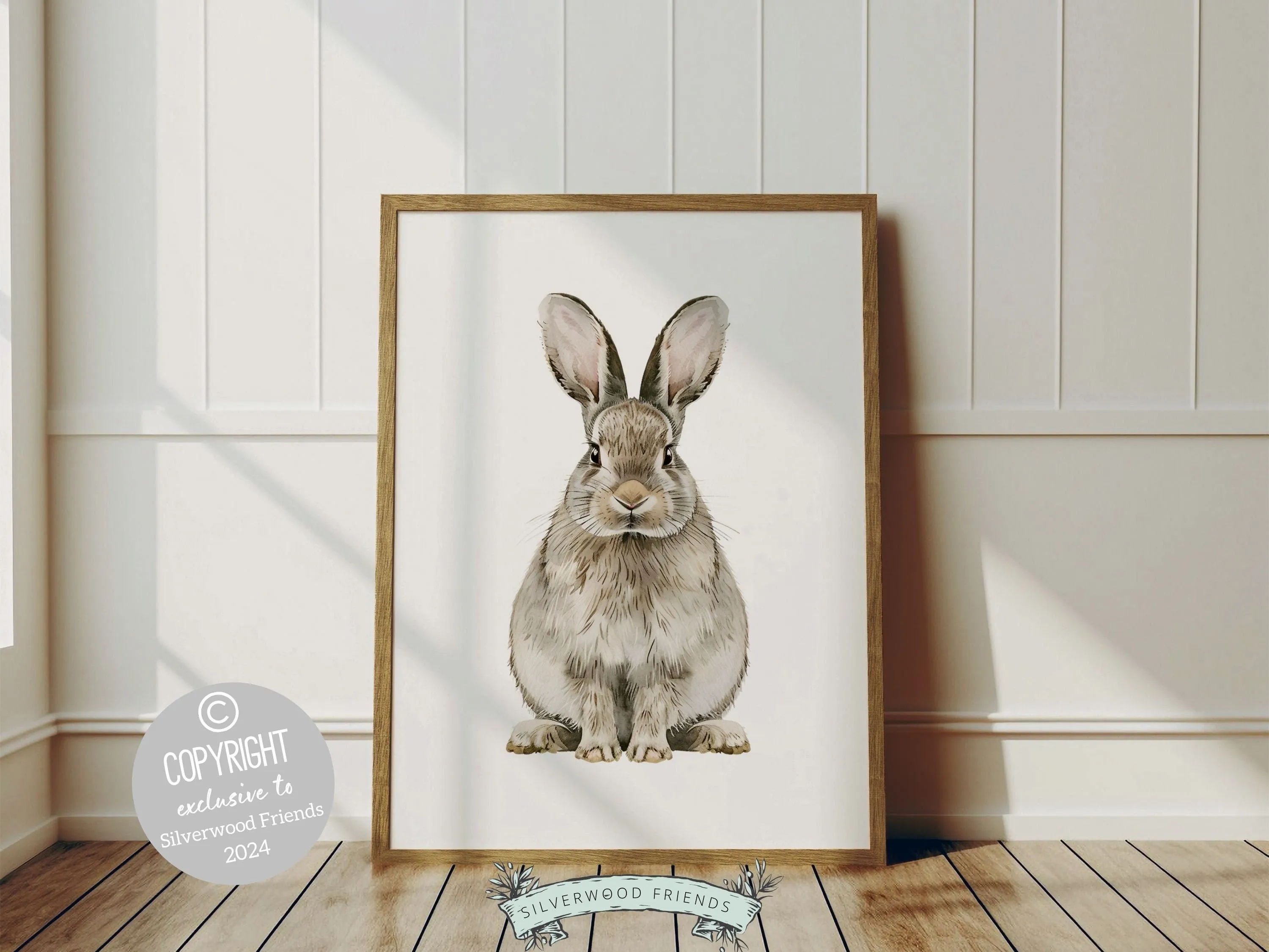 Bunny Tail Nursery Prints - Set 1