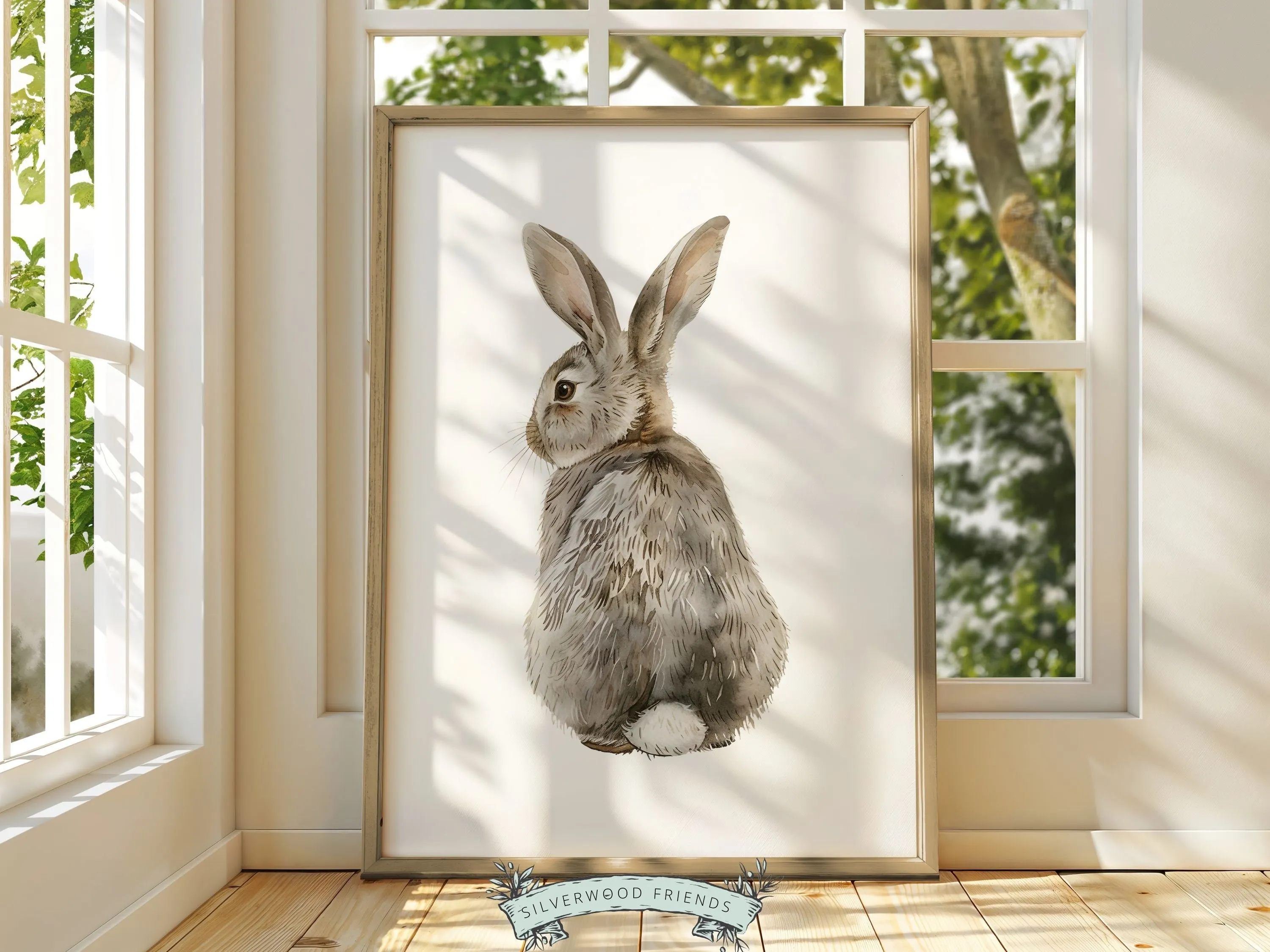 Bunny Tail Nursery Prints - Set 1