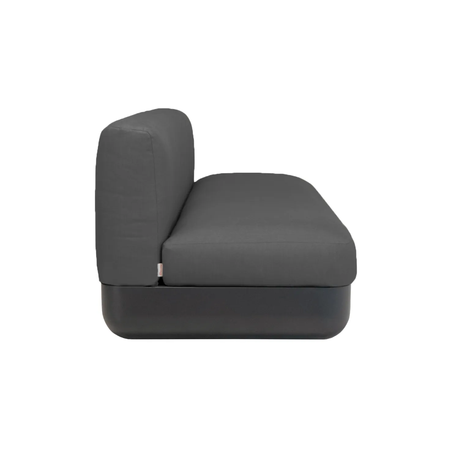 Cloud Charcoal Outdoor Armless Sofa