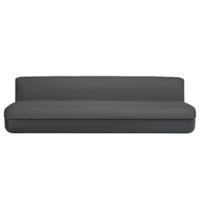 Cloud Charcoal Outdoor Armless Sofa