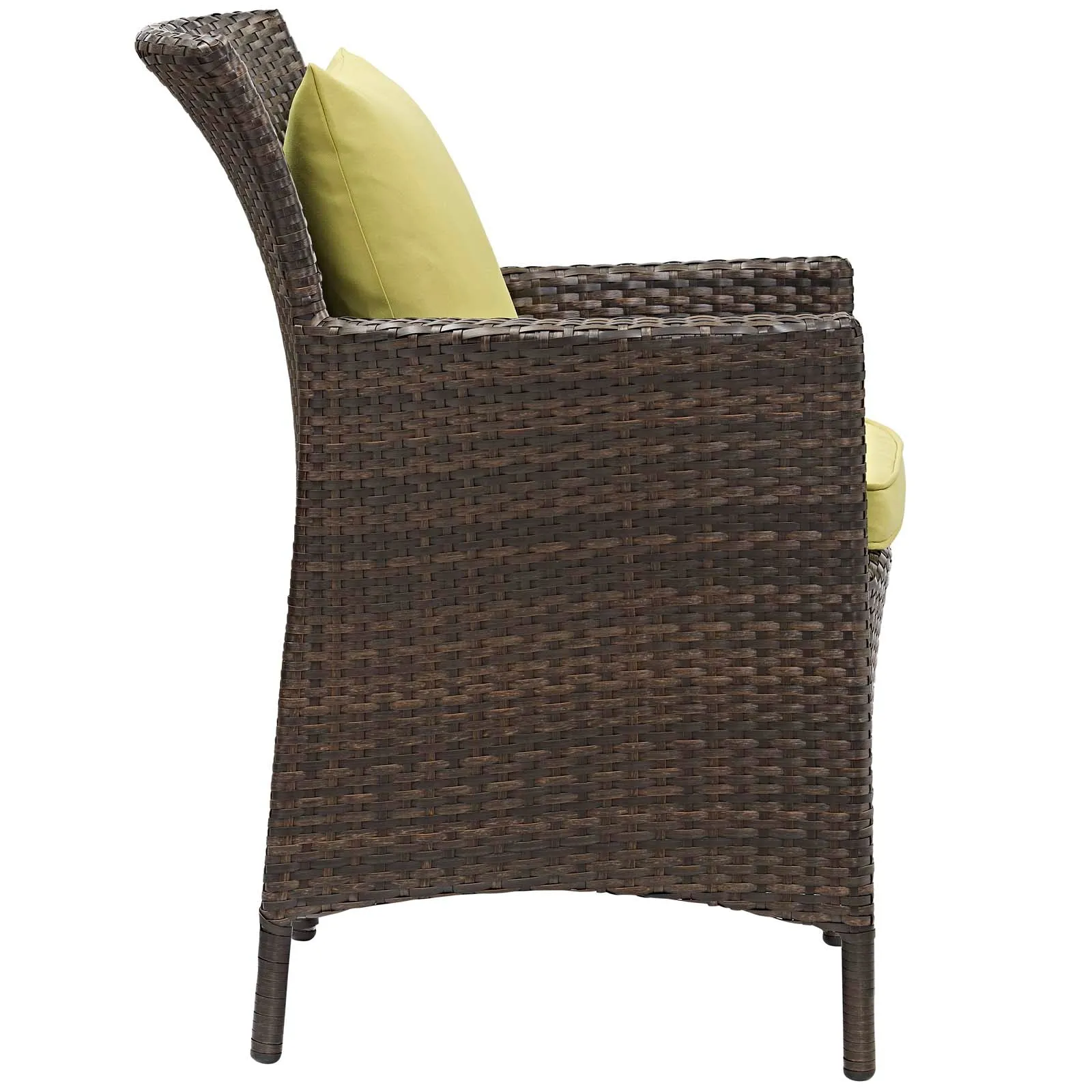 Conduit 5 Piece Outdoor Patio Wicker Rattan Set by Modway