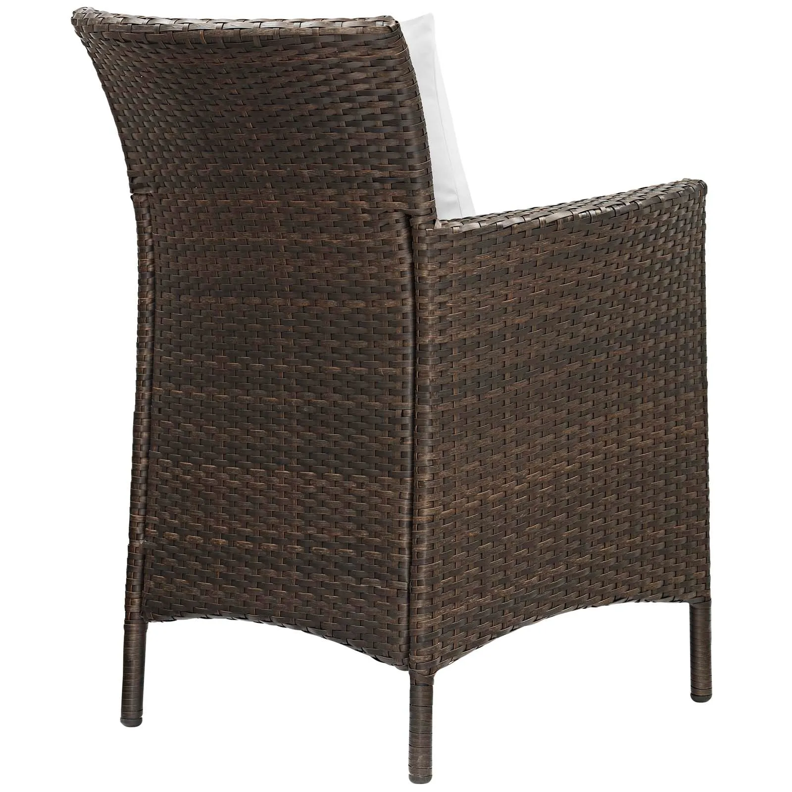 Conduit 5 Piece Outdoor Patio Wicker Rattan Set by Modway