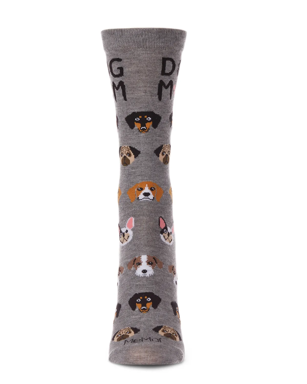 Dog Mom Frenzy Bamboo Blend Crew Sock