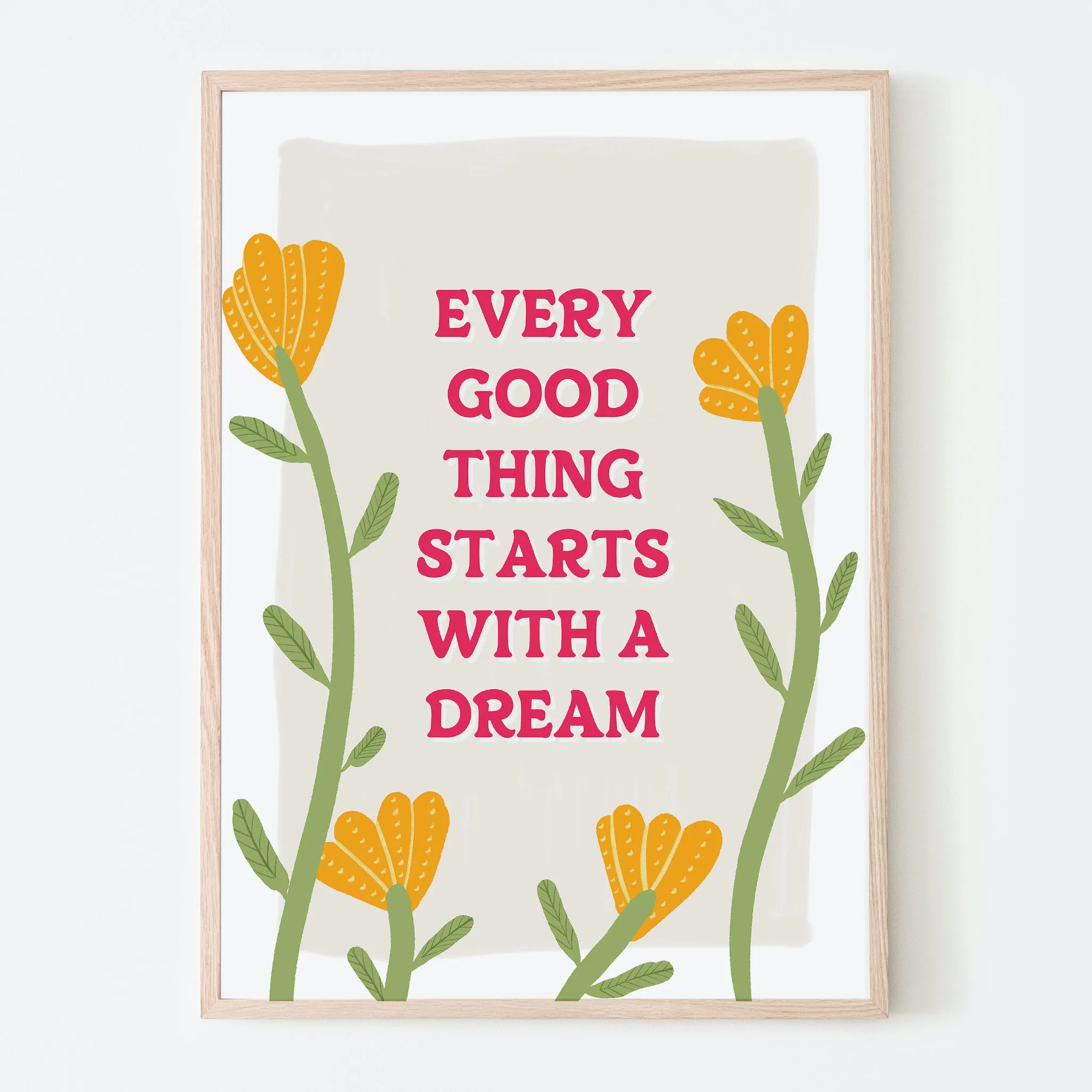 Every Good Thing Art Print