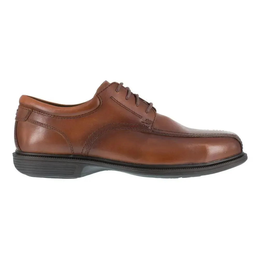 Florsheim Men’s Brown Dress Lace Oxford Steel Toe Shoe FS2001