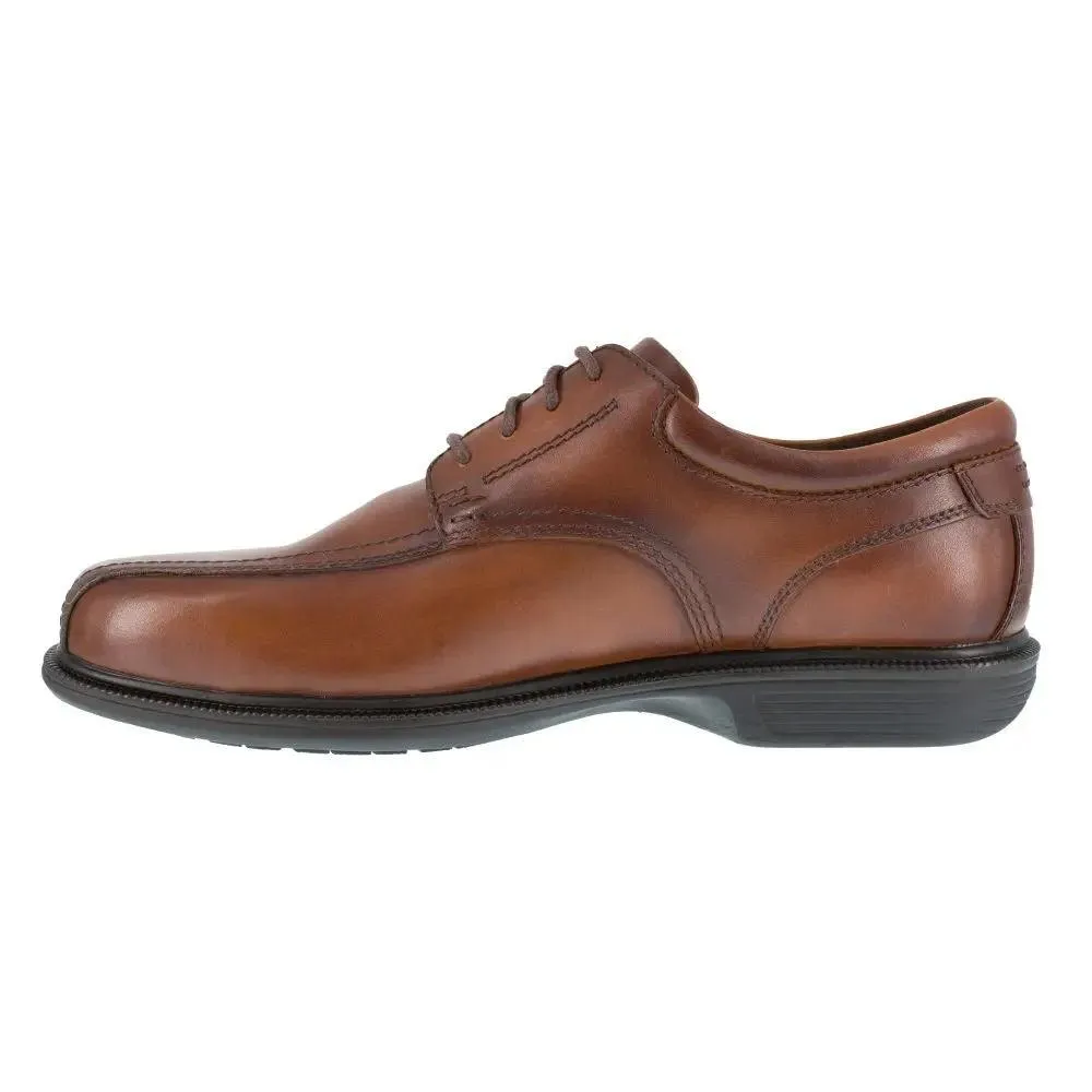 Florsheim Men’s Brown Dress Lace Oxford Steel Toe Shoe FS2001