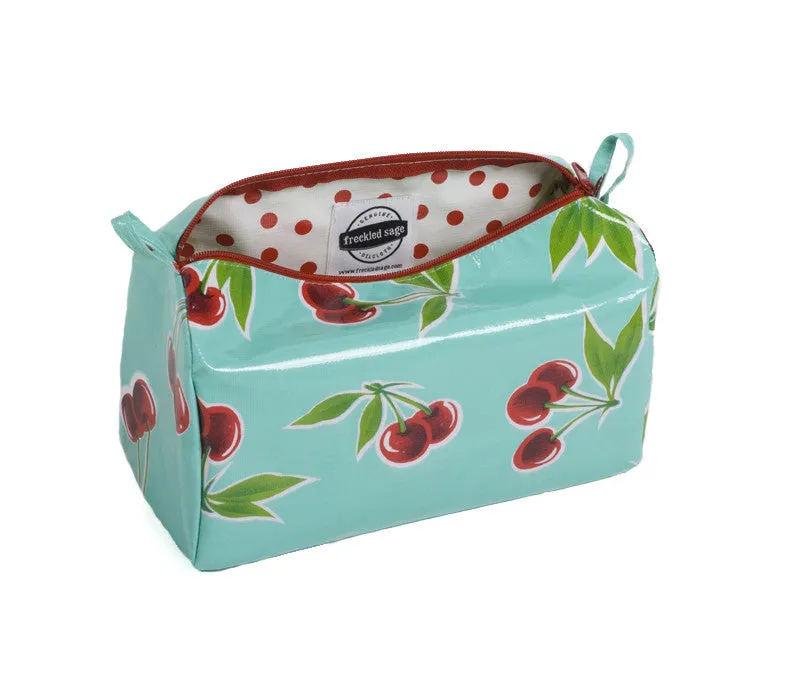 Freckled Sage Oilcloth Travel Bag