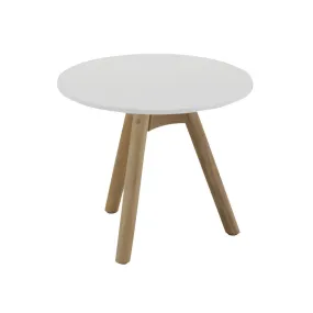 Gloster Dansk White End Table