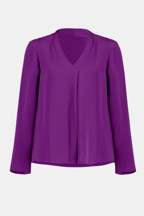 Joseph Ribkoff Empress Satin Straight Top