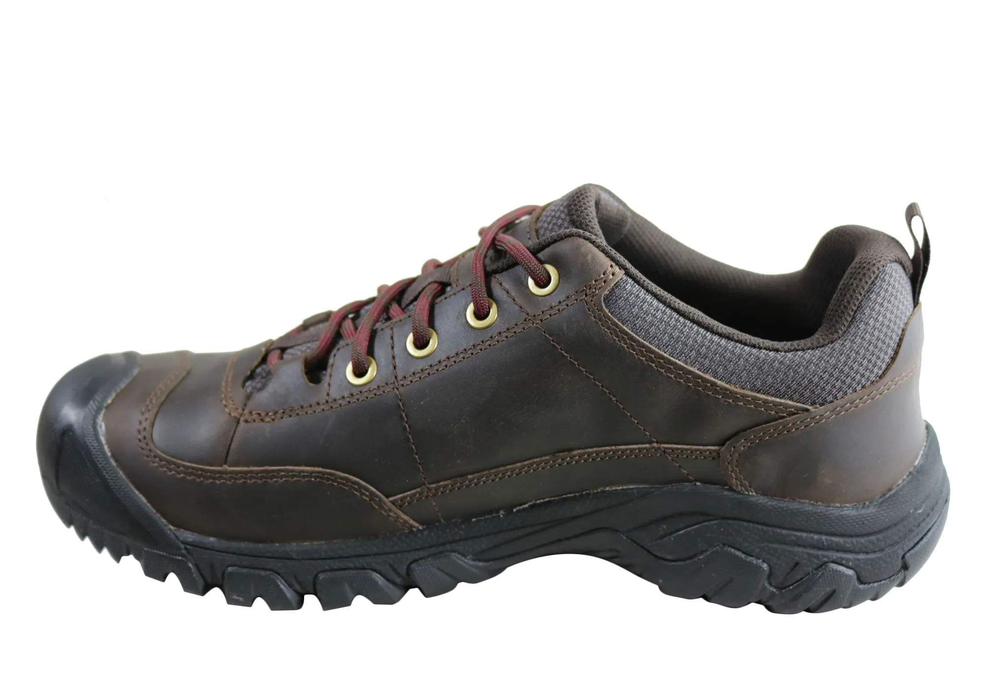 Keen Mens Targhee III Oxford Wide Fit Leather Comfortable Shoes