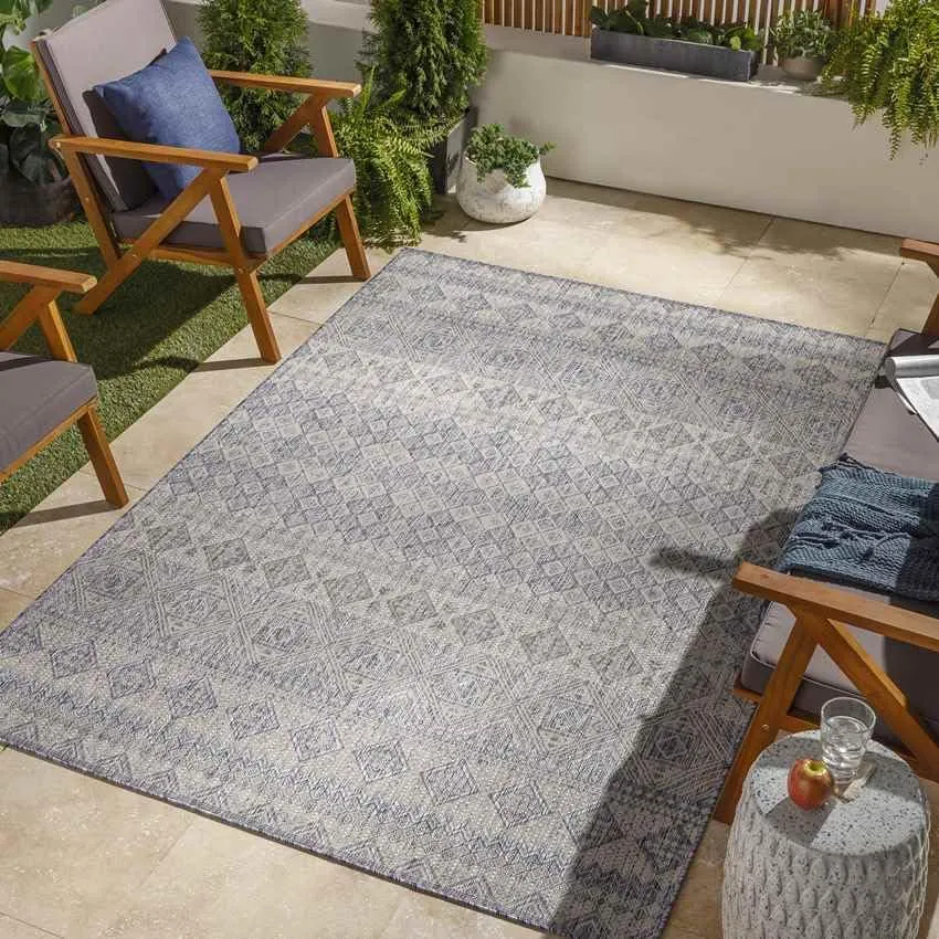 Kellerton Outdoor Area Rug Carpet for Living Room Bedroom or Kitchen