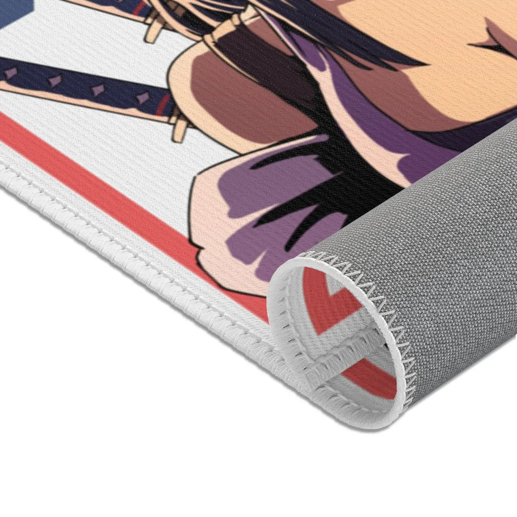 Limited Release - SUPREMExWARRIORS "Shinobi Girl" Area Rugs