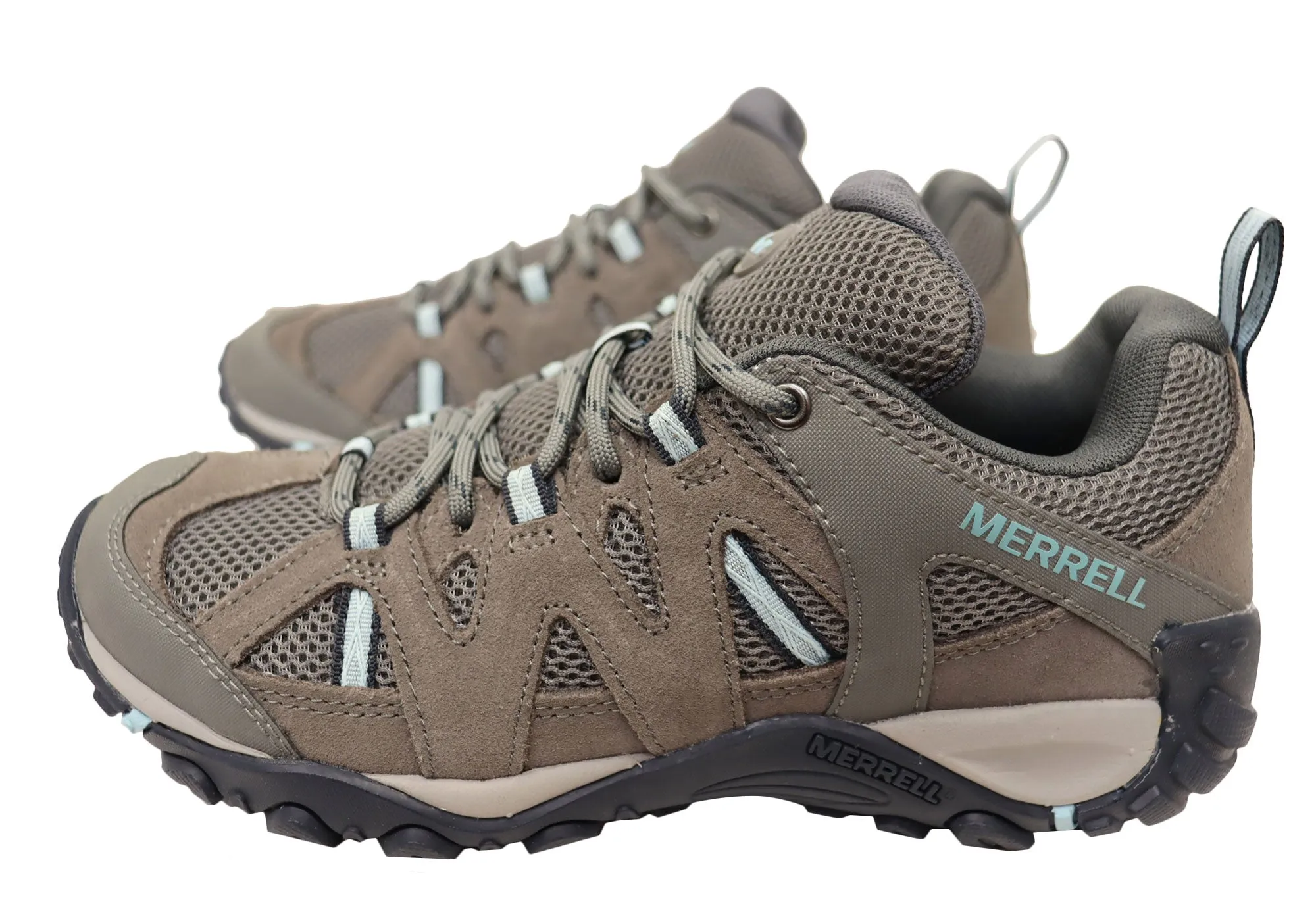 Merrell Womens Deverta 2 Comfortable Leather Hiking Shoes