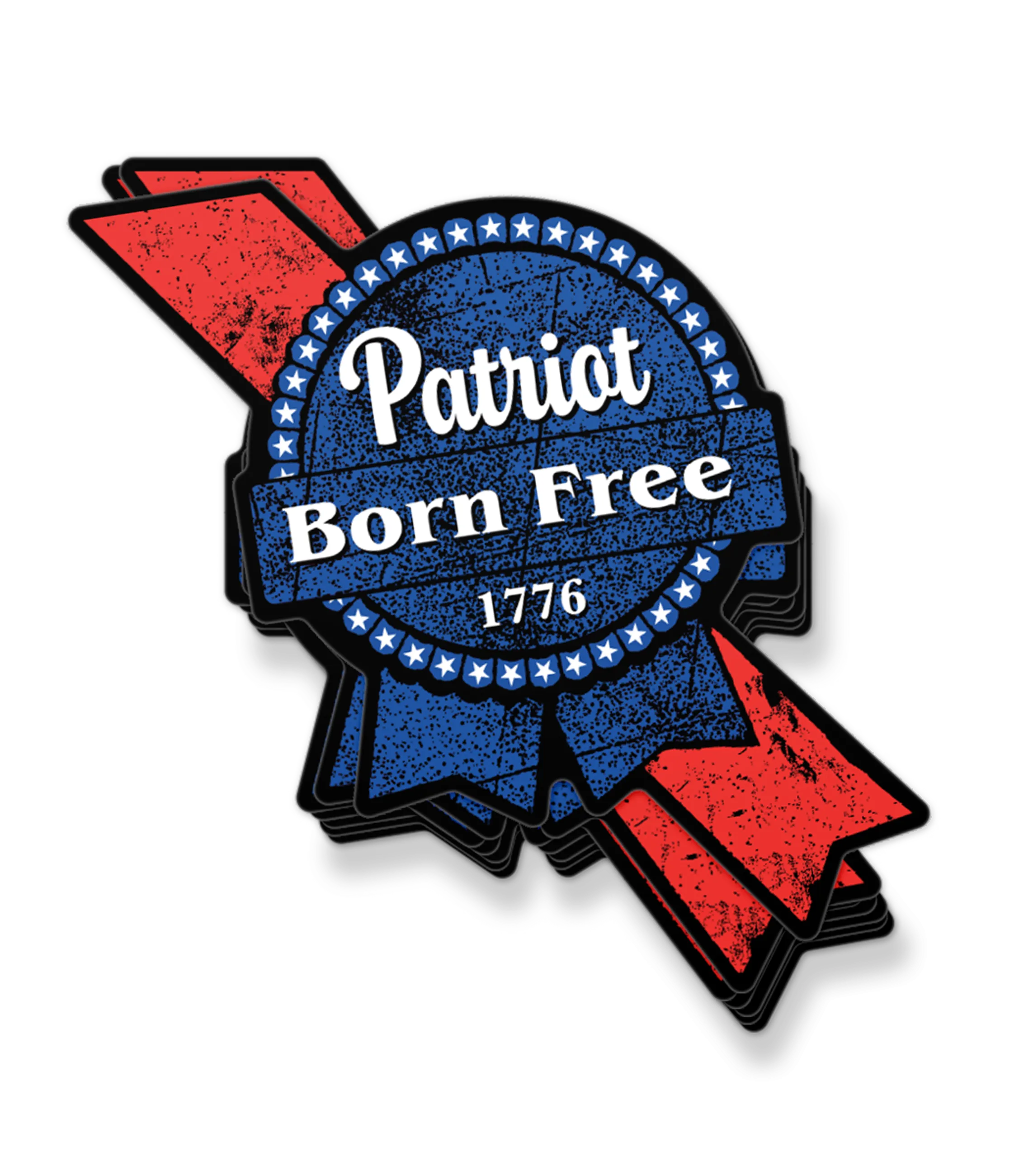 Patriot Born Free Decal