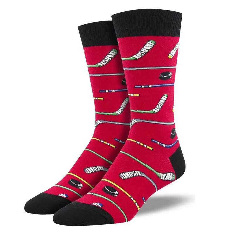 'Power Play' Men's printed socks