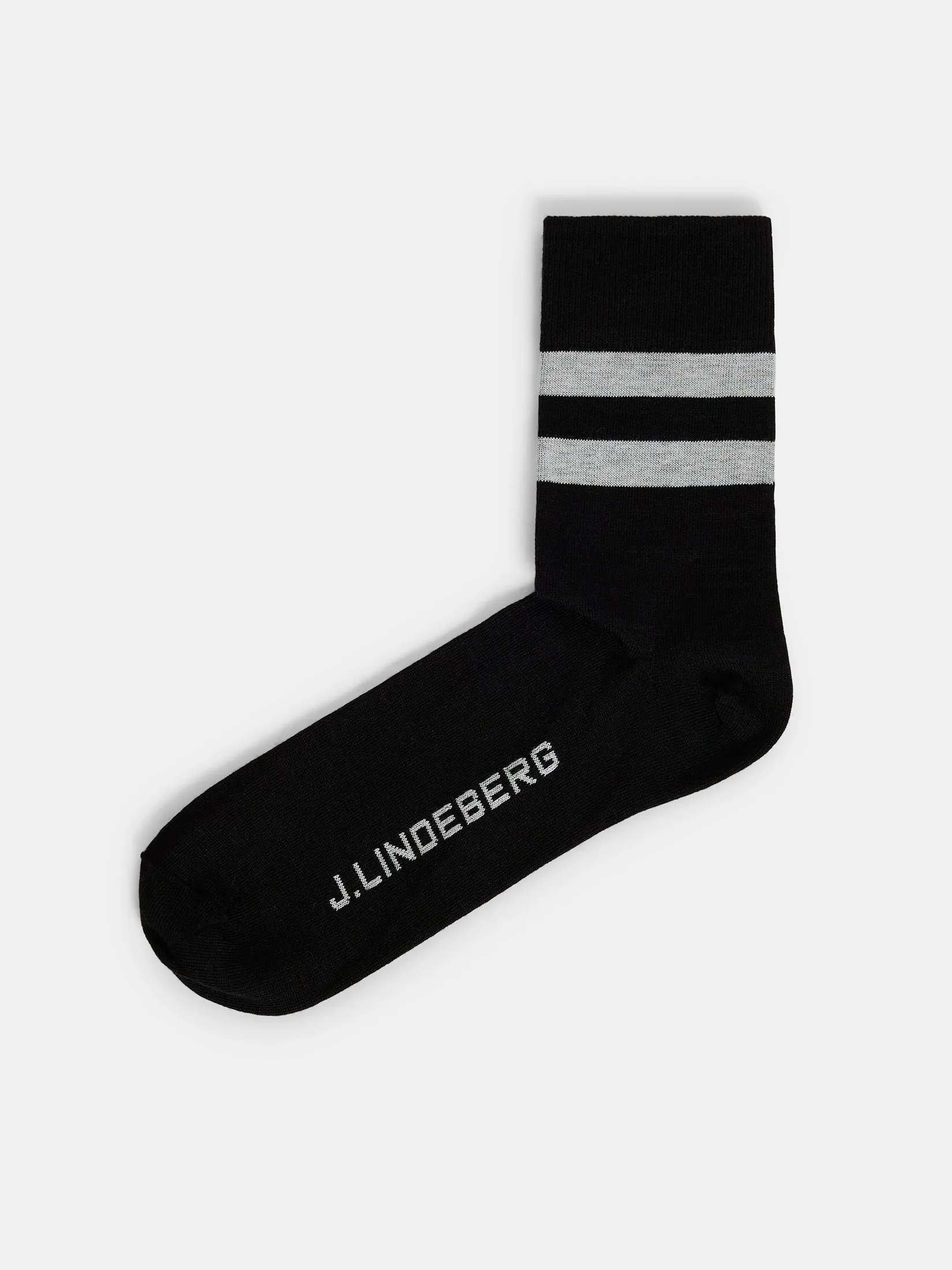 Samuel Stripe Sock / Black