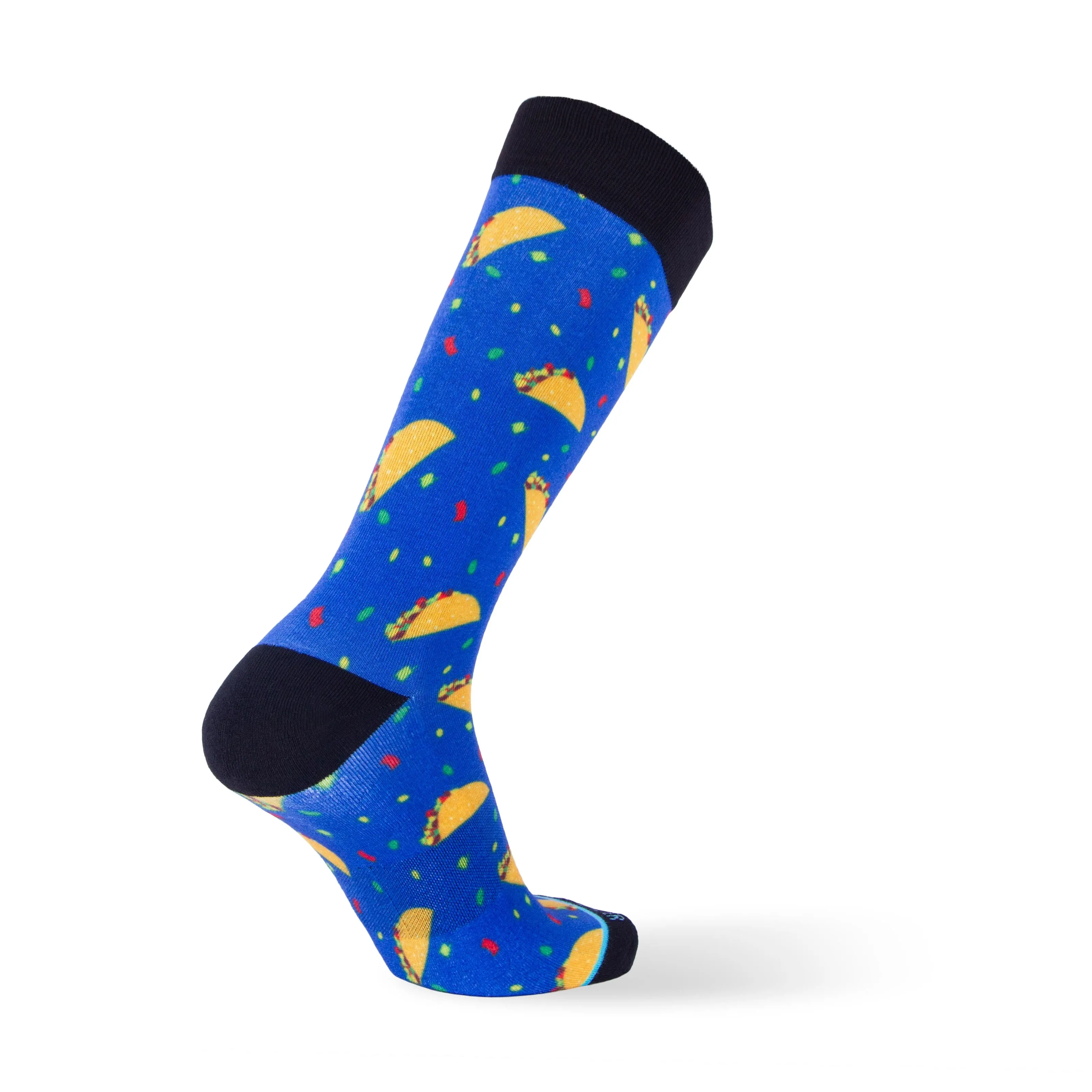 The Taco - Extra Cushioned - Blue Taco Dress Socks