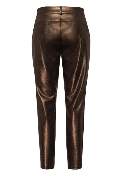 Tuzzi Bronze Metallic Trousers