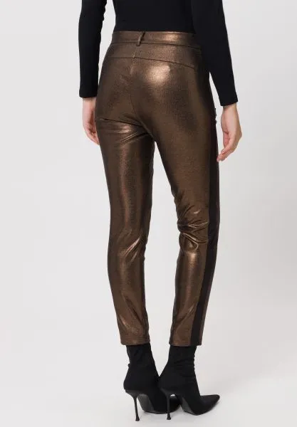 Tuzzi Bronze Metallic Trousers