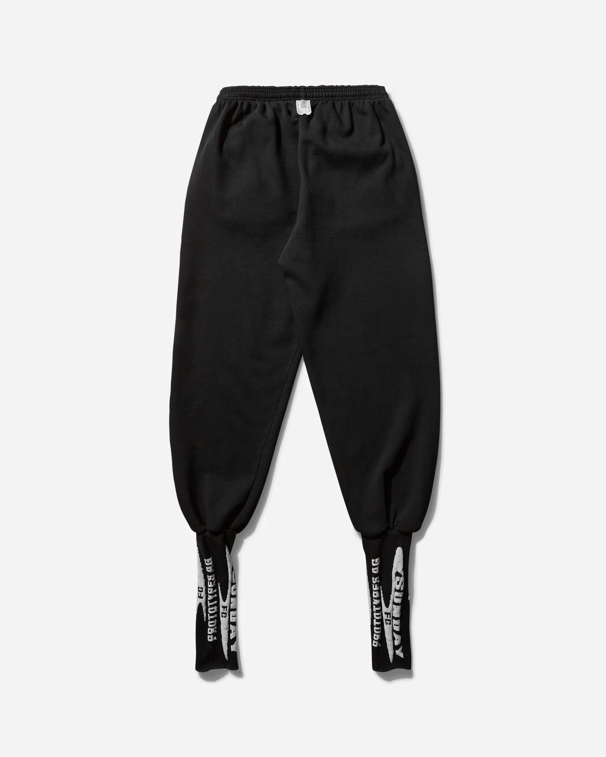 Women's Stirrup Sweatpants Washed Black