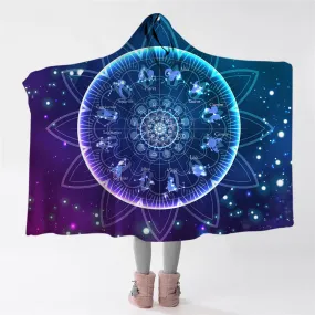 Zodiac Hooded Blanket